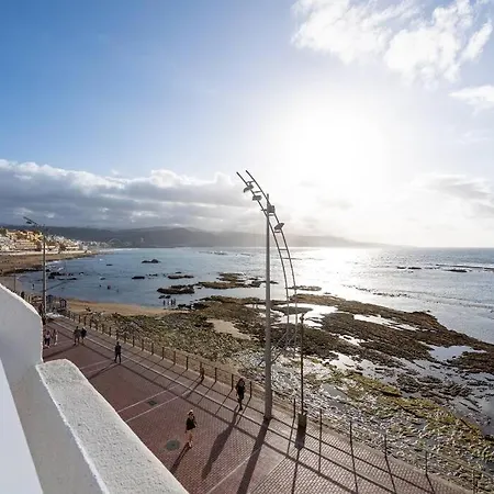 Apartment Beachfront With Open Terrace In Canteras Las Palmas de Gran Canaria